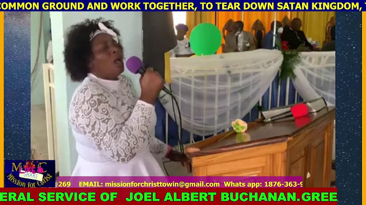 GREETING!!   YOU ARE WATCHING THE FUNERAL SERVICE ...