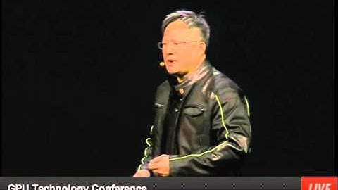Jen-Hsun Huang on How Diverse Companies Tackle Big Data with GPU Computing
