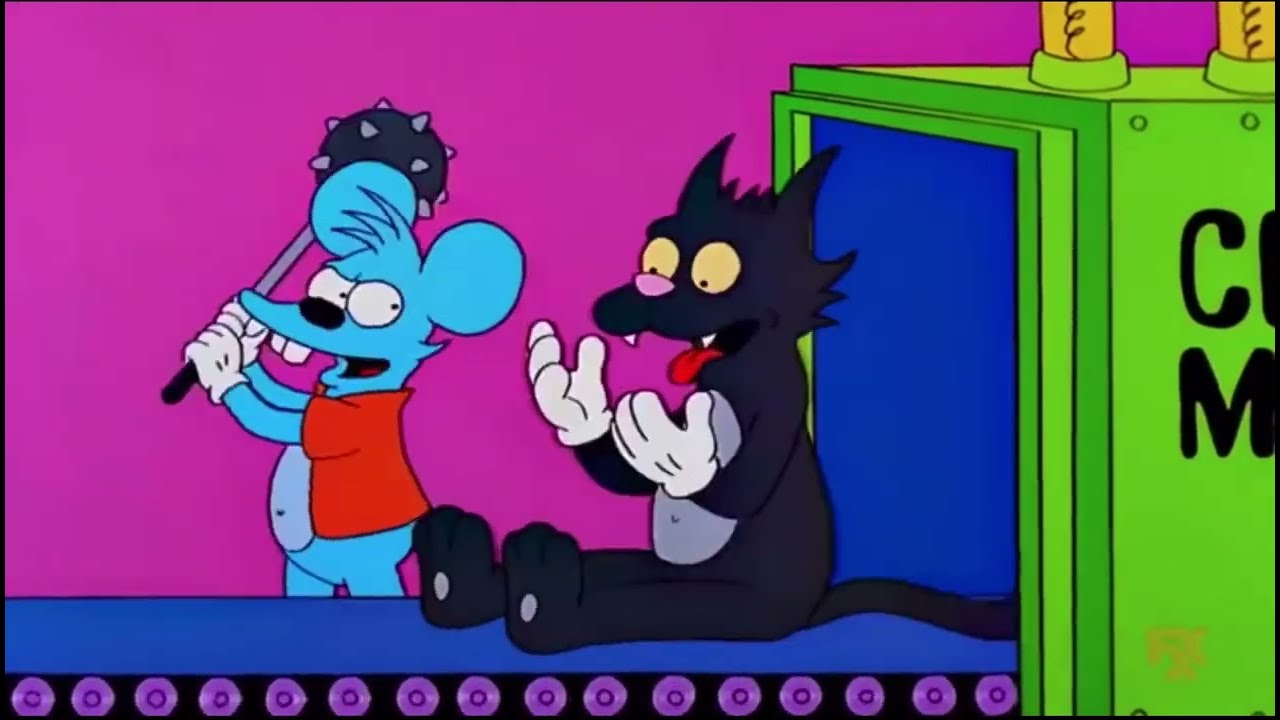 Itchy \u0026 Scratchy In “The Tears Of A Clone”