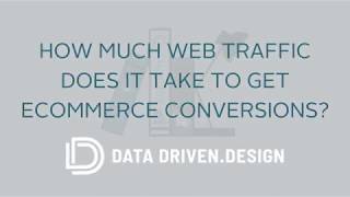 How Much Web Traffic Does It Take To Get eCommerce Conversions?