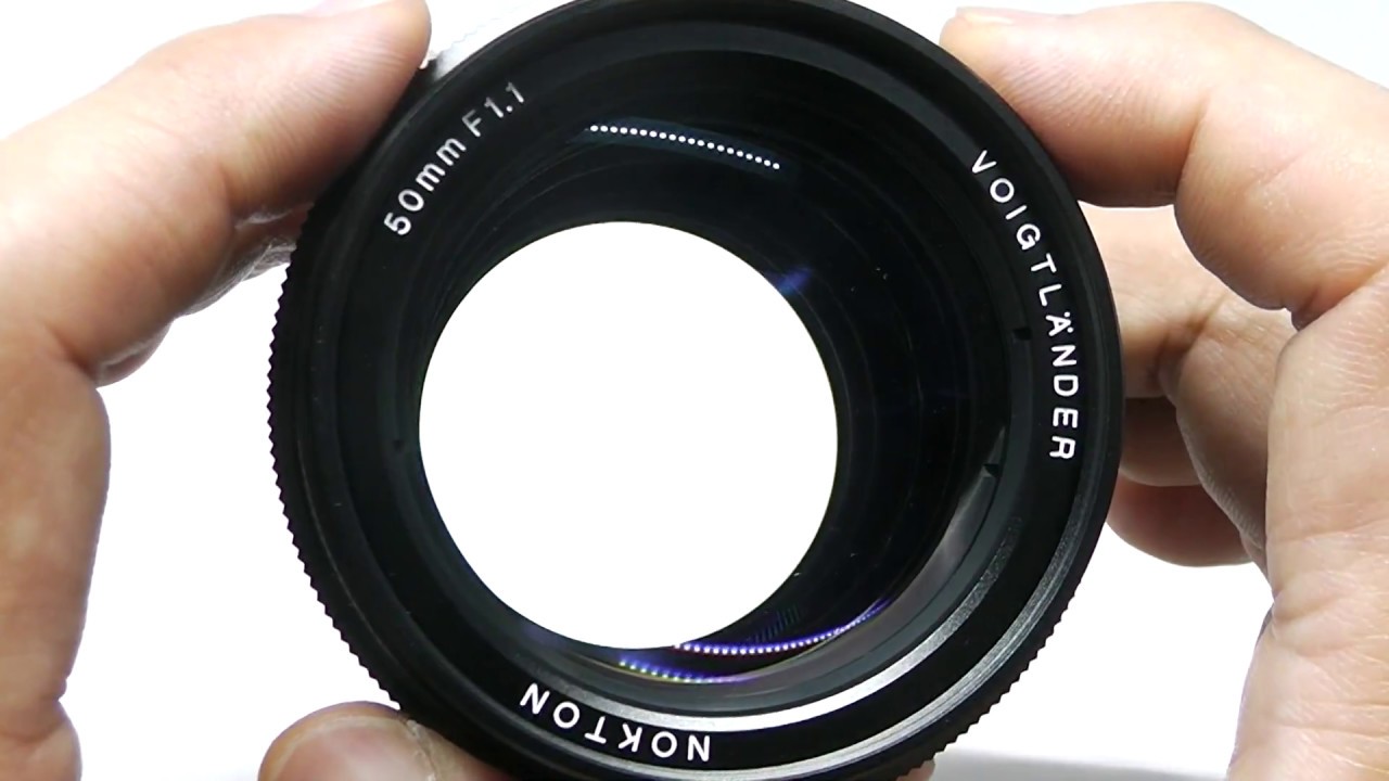 Voigtlander フォクトレンダー NOKTON ノクトン 50mm F1.1 VM + 純正 