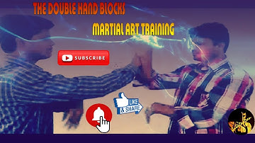 The Double Hand Blocks Martial Art Training #SelfDefenseTraining #BlockingTechniques #Blocking
