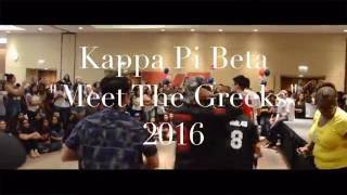 Kappa Pi Beta - UIC Meet The Greeks 2016