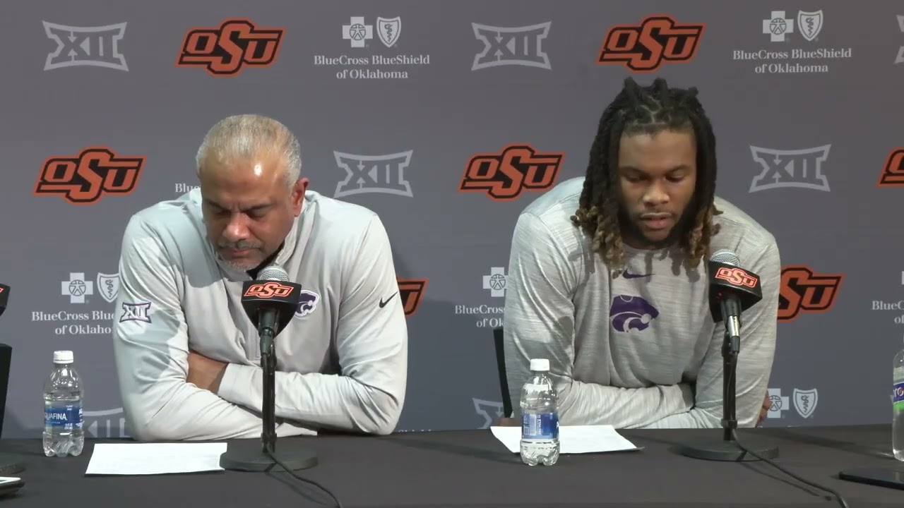K-State Men's Basketball | Postgame Press Conference at Oklahoma State