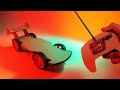 Cardboard RC car with powerful BO motor