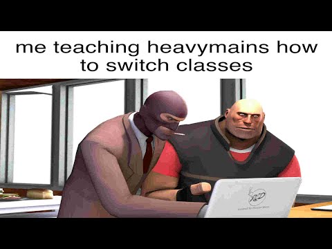 me teaching heavymains how to switch class