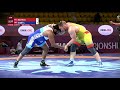 1/4 FS - 125 kg: O. BOLTIN (KAZ) v. S. SUMIT (IND)