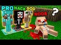 Minecraft NOOB vs PRO vs HACKER vs GOD : WHO HIT BABY NOOB? Challenge in Minecraft (Animation)
