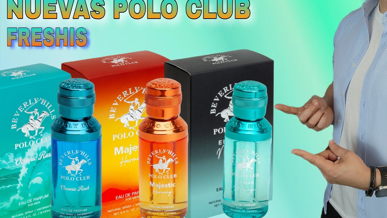 NEW POLO CLUB FRESHIES - ELYSIAN MIRAGE / MAJESTIC HARMONY / OCEAN RUSH