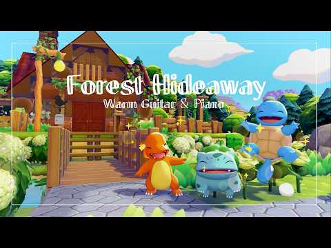 【PokémonPokopia BGM】Relaxing with Pokémon in a Forest Hideaway 🌲☕| background music for studying