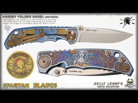 Spartan Blades Harsey Folder Angel