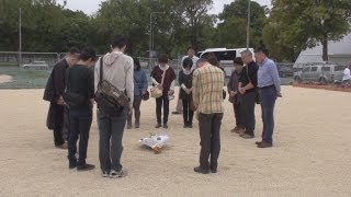 邦人遺族 ビル跡地に献花 ＮＺ地震３年を前に