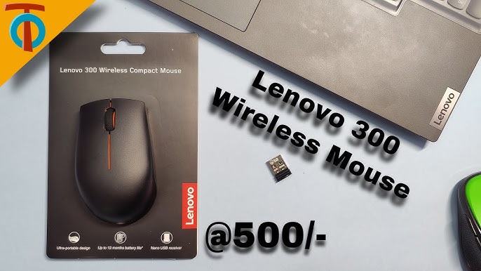 Lenovo 300 Wireless Compact Mouse 