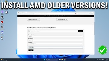 How To Install AMD Older Versions On PC - Easy Fix