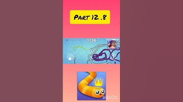 Snake.io - Fun Snake.io Games Gameplay walkthrough part 12.8 #snake #snake.io #gameplay