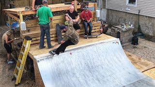 Insanely Perfect Backyard Mini Ramp Session