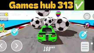 Extreme Car Stunt Driving Gameplay | Mega Ramp Racing 3D screenshot 4