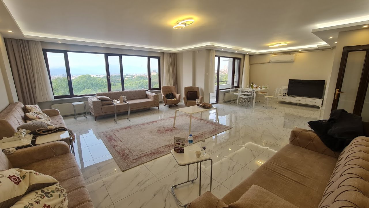 #تركيا #بورصة شقة للبيع مقابل #حديقة_لونا_برك 00905364327808