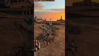 Eliminatig Lothern Sea Guard 💀 #shorts #totalwar #warhammer3 #lizardmen #epicbattle