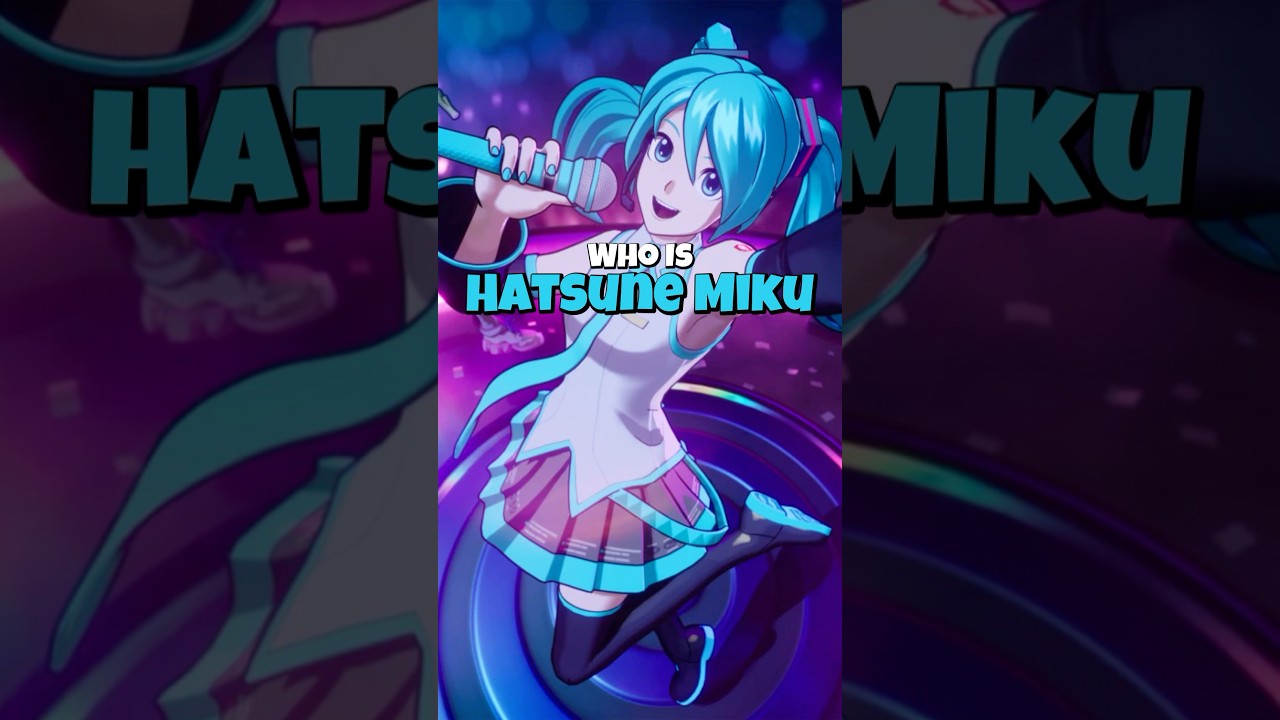 Who is Hatsune Miku #hatsunemiku #shorts #gaming #fortnite #vocaloid #anime