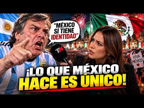 🇦🇷 “¡TENEMOS QUE APRENDER DE MÉXICO!” ARGENTINO QUEDA IMPACTADO CON EL ORGULLO MEXICANO 🇲🇽