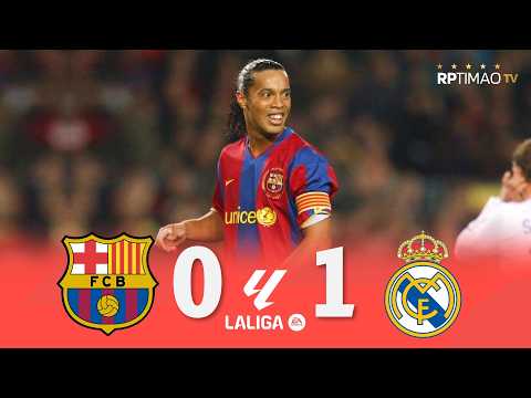 Barcelona 0 x 1 Real Madrid ● La Liga 07/08 Extended Goals & Highlights ᴴᴰ