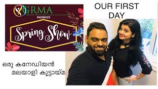 SPRING SHOW / CANADIAN MALAYALEE ASSOCIATION / GRMA / FIRST DAY AS A MEMBER