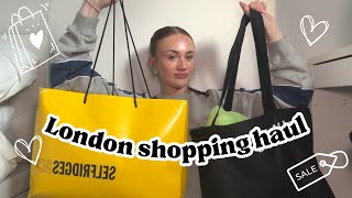 London shopping haul 🛍️🛒