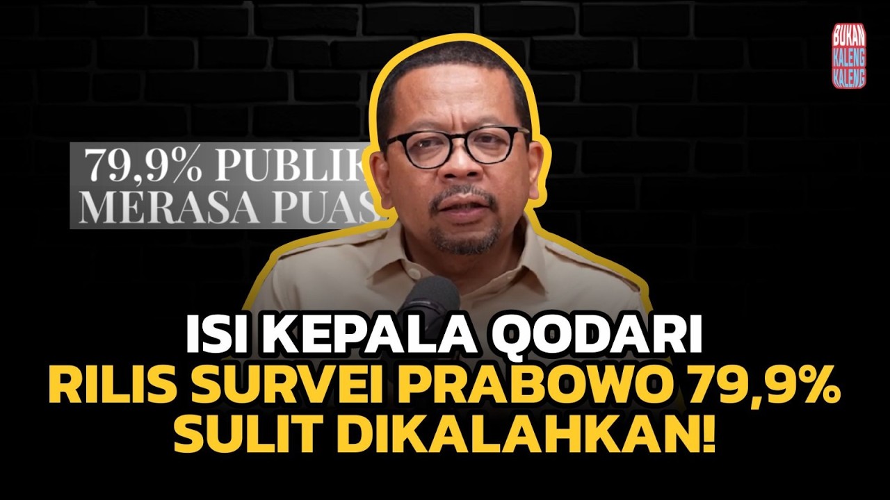 PRABOWO GIBRAN 2029 MASIHKAH SOLID? BEDAH HASIL SURVEI 79,9%
