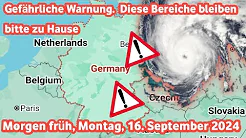 Warnung!! Von einem sehr schweren Sturm in Deutschland Ab morgen früh..Bleib zu Hause thumbnail