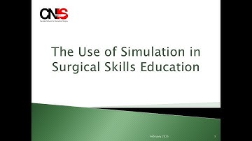 ESS - Simulation in Surgical Skills