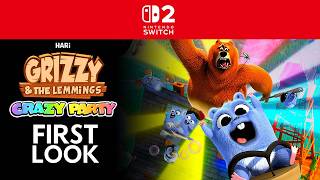 Grizzy and the Lemmings: Crazy Party - Nintendo Switch 2 Gameplay