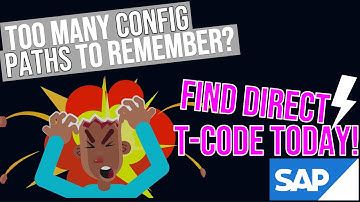 SAP Config T-Code