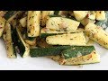 Sautéed Zucchini With Lemon, Garlic, Butter & Fresh Thyme