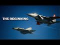 First Sortie Over Ustio Ace Combat Zero Mission 1 Glacial Skies 
