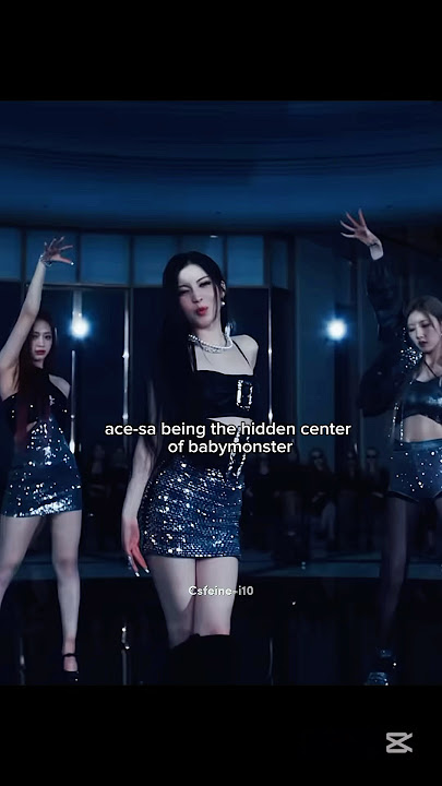 Asa being the hidden center of Babymonster she really an Ace-sa #asa #babymonster #shorts