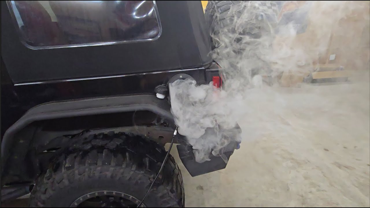Evap system smoke troubleshooting the gascap message and P0456 and P0457 codes on my 2012 jeep JK.