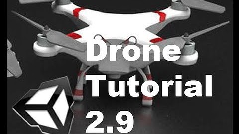 Tutorial Unity3d Flying Drone 2.9 - Adding a gun