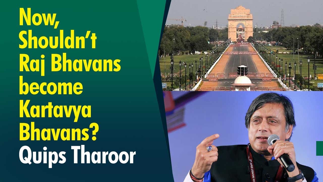 Tharoor takes dig at Centre thus… over renaming Rajpath…