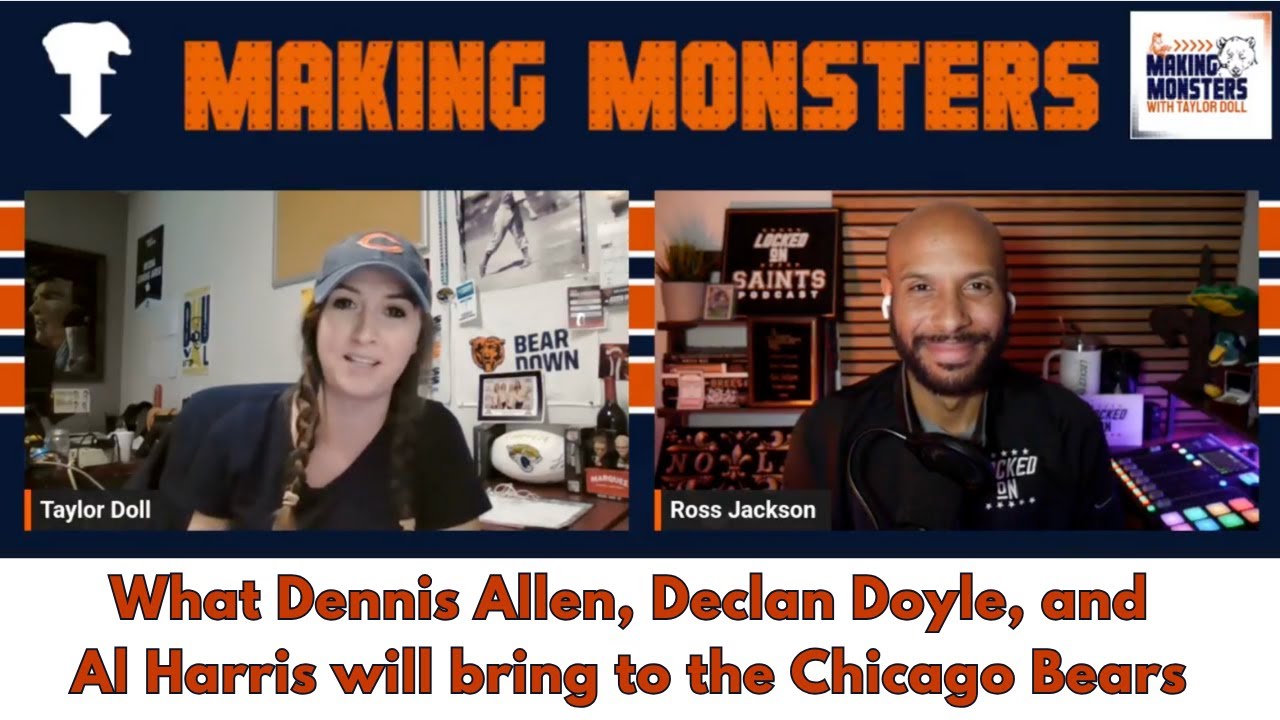 What will Dennis Allen, Declan Doyle, and Al Harris bring to the Chicago Bears?