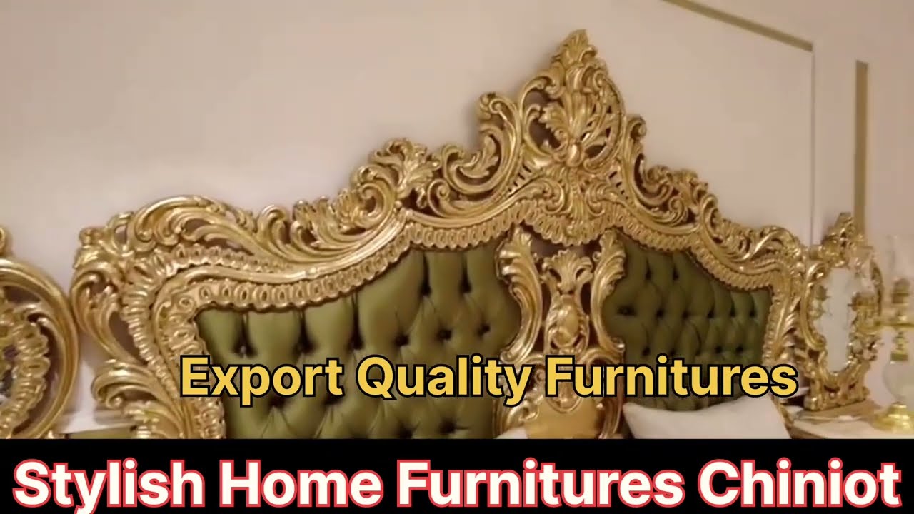 New Model 2022 Chinioti Bed Set Export Quality Stylish Home Furnitures Chiniot..923167700928