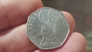 UK 2016 50 pence coin find! CHECK YOUR CHANGE