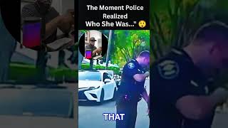 The Moment Police Realized Who She Was    😲