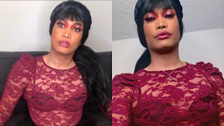 Crossdressing Outfit of the Day | Sexy Red Lace