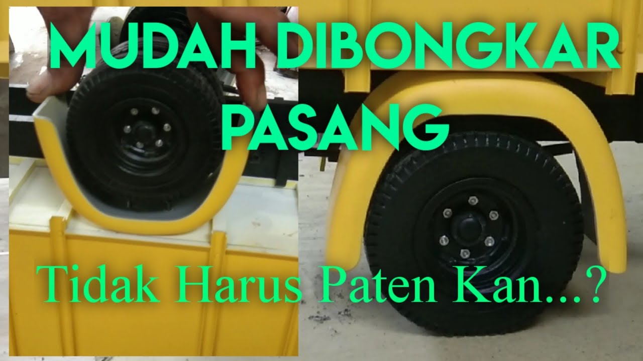  Cara  Memasang  Slebor Miniatur Truk Minimalis  YouTube