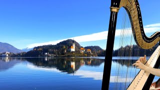 Take a Relaxing Journey 😌 Heavenly Harp Music Instrumental