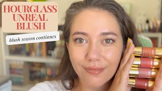EASIEST LIQUID BLUSH | Cheek Swatches of Hourglass Liquid Blush