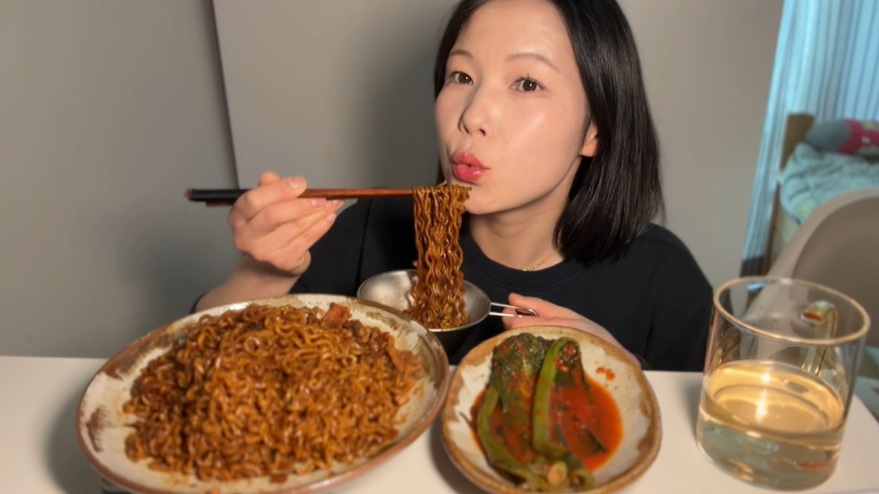 불닭+짜슐랭 미친 조합… 갓김치 얹는 순간 게임 끝났다🔥