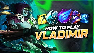 HOW TO PLAY VLADIMIR SEASON 13 | BEST Build & Runes | Season 13 Vladimir guide | League of Legends