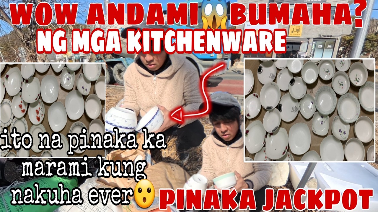 DUMPSTER DIVING#125 Wow ito na pinakamarami kung nakuha sa basurahan😱. Pinaka ka JACKPOT ko na to😮.